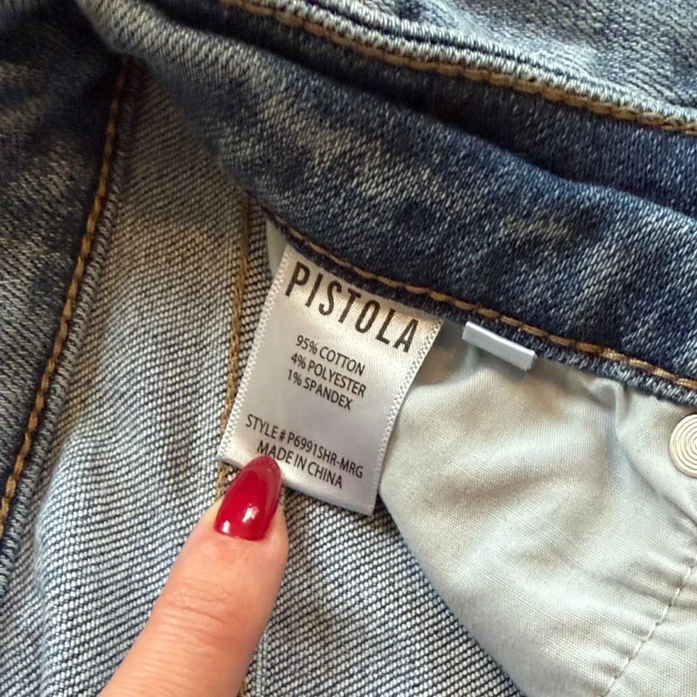 Pistola MONROE CROP HIGH RISE JEAN